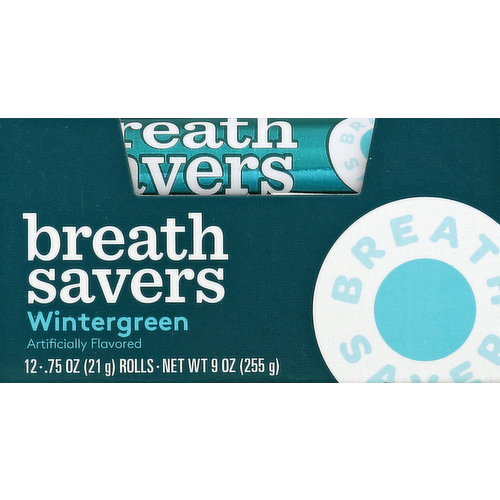 BreathSavers Breath Mints, Wintergreen