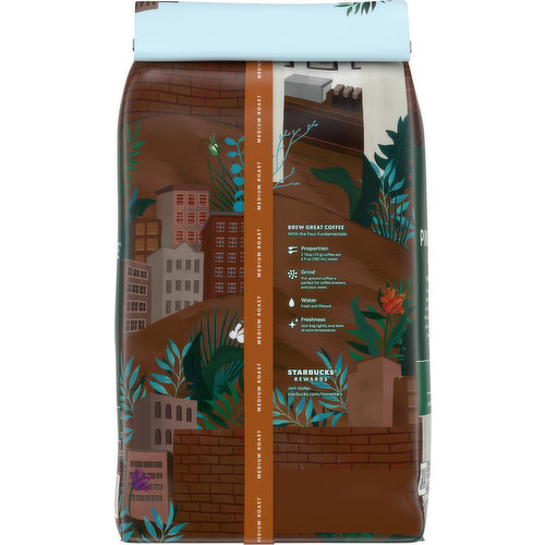 Starbucks Coffee, Ground, Medium Roast, Pike Place Roast