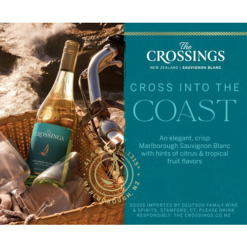 The Crossings Sauvignon Blanc New Zealand White Wine Image 6 of 7