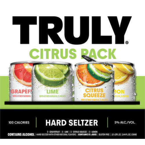 Truly Assorted Hard Seltzer Citrus Pack