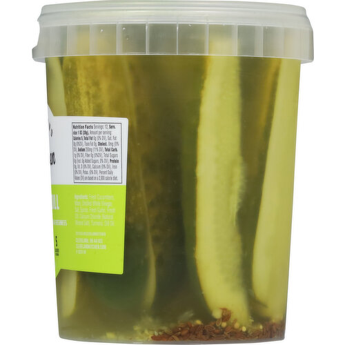Cleveland Kitchen Pickle Spears, Classic Dill