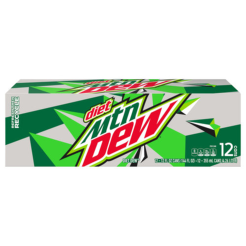 Mountain Dew Soda, Diet