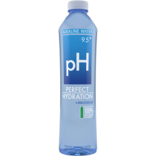 Perfect Hydration Alkaline Water, Perfect Hydration, Electrolytes, pH 9.5+