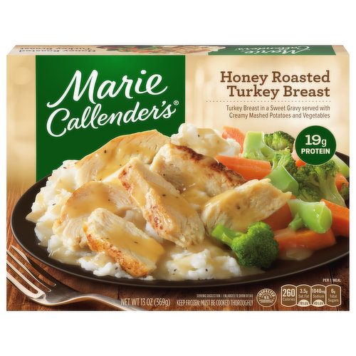 Marie Callender's Honey Roasted Turkey Breast Frozen Meal