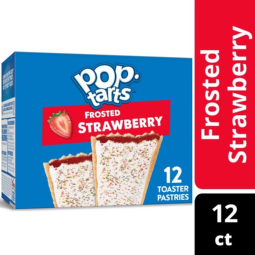 Pop-Tarts Toaster Pastries, Frosted Strawberry