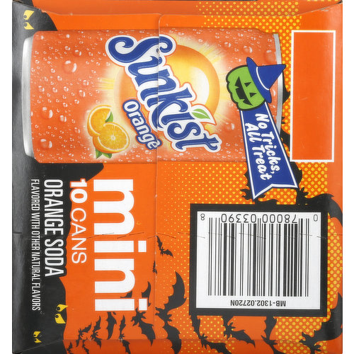 Sunkist Soda, Orange, Mini
