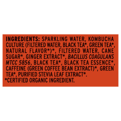 KeVita Live Probiotic Ginger Kombucha