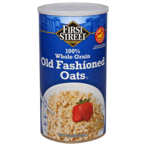 First Street Old Fashioned Oats, 100% Whole Grain
