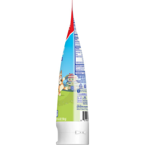 Colgate Toothpaste, Cavity Protection, Bluey, Bubble Fruit