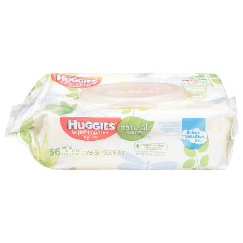 Huggies Wipes, Plant-Based