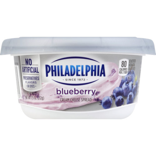Philadelphia Cream Cheese Spread, Blueberry