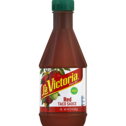 La Victoria Taco Sauce, Red, Mild