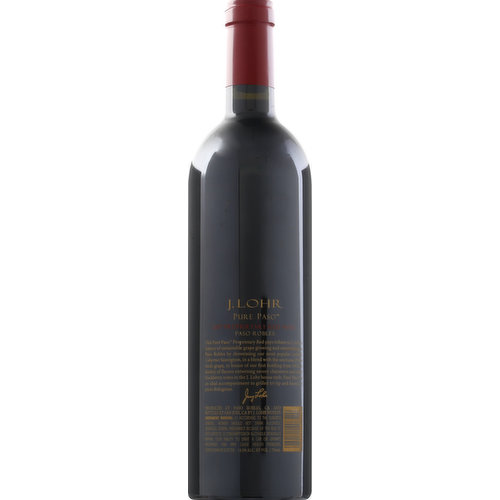 J Lohr Red Wine, Proprietary, Paso Robles, 2017