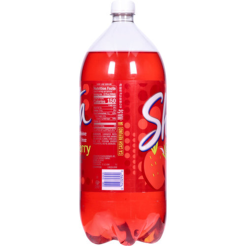 Shasta Soda, Caffeine Free, Strawberry