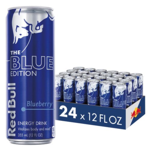 Red Bull Blue Edition Blueberry Energy Drink, 12 fl oz