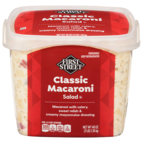 First Street Macaroni Salad, Classic