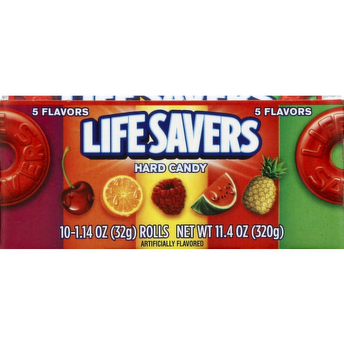 Lifesavers Hard Candy, 5 Flavors