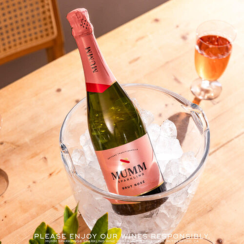 Mumm Sparkling Brut Rose Champagne California Wine