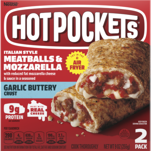Hot Pocket Meatball Mozzarella 2 ct