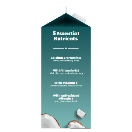 Silk Unsweet Dairy Free Vegan Coconut Milk