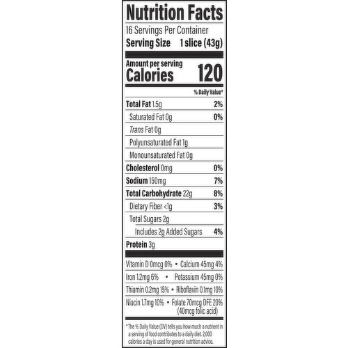 Oroweat Potato Bread, 24 oz