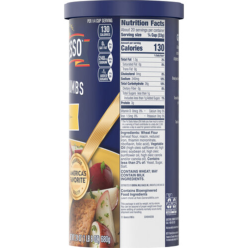 Progresso Plain Bread Crumbs