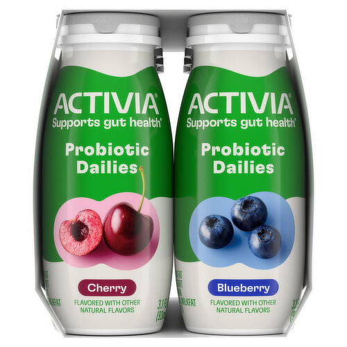 Activia Low Fat Cherry/Blueberry Yogurt Drink