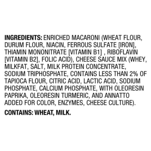 Kraft Original Flavor Mac & Cheese