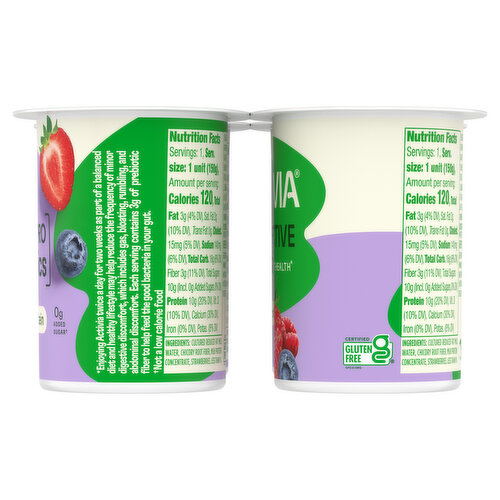 Activia Proactive Mixed Berry Probiotic Low Fat Yogurt