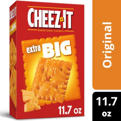 Cheez-It Cheese Crackers, Extra Big
