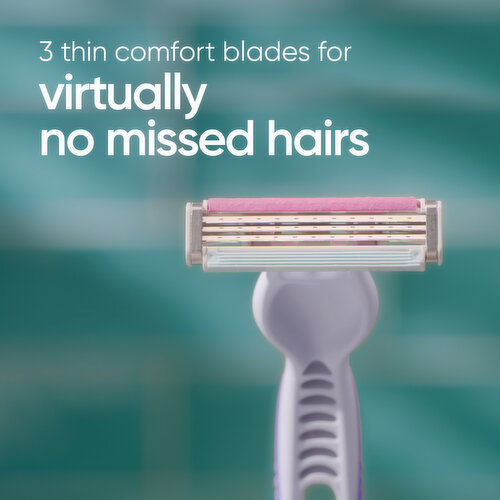 Venus Simply 3 Colors Disposable Razors