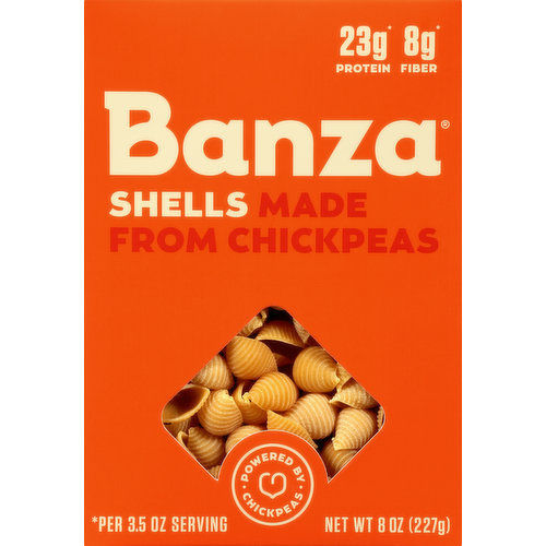 Banza Shells, Made from Chickpeas