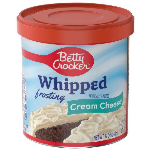 Betty Crocker Frosting, Cream Cheese, Whipped