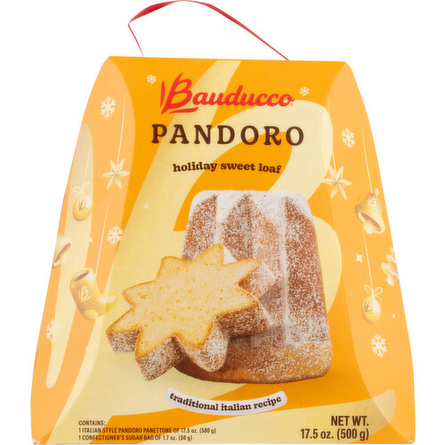 Bauducco Pandoro Holiday Sweet Loaf