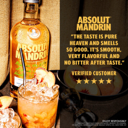 Absolut Mandrin Orange Flavored Vodka
