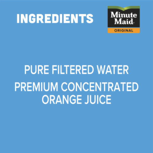 Minute Maid Orange Juice, Fruit Juice Drink