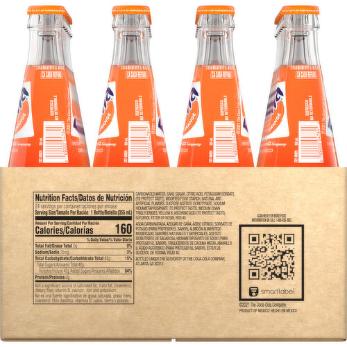 Fanta  Orange Soda Soft Drink