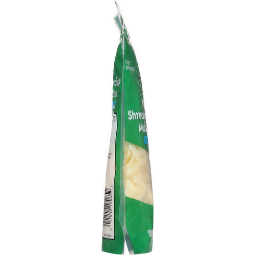 First Street Shredded Cheese, Low Moisture, Mozzarella, Whole Milk, Thick Cut