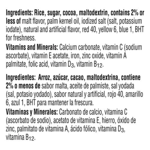 Choco Krispis Chocolate Flavored Puffed Rice