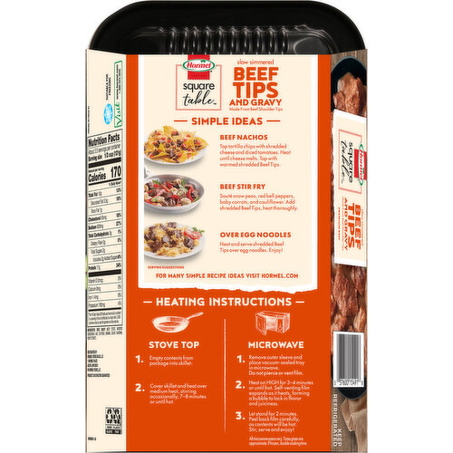 Hormel Slow Simmered Beef Tips and Gravy