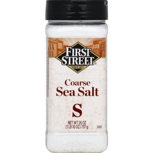 First Street Sea Salt, Coarse