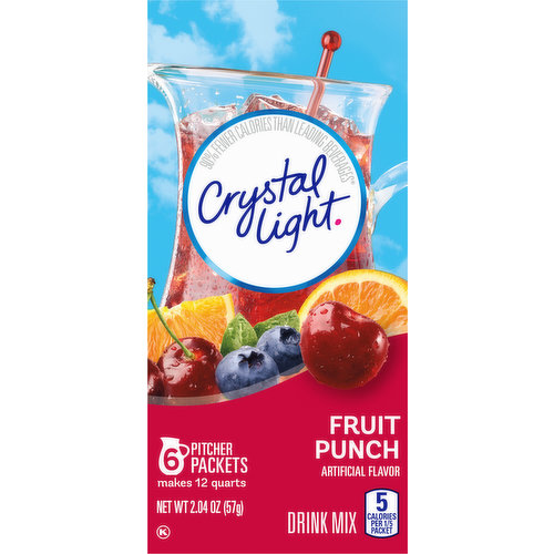 Crystal Light Drink Mix, Fruit Punch