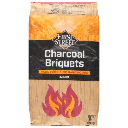 First Street Charcoal Briquets