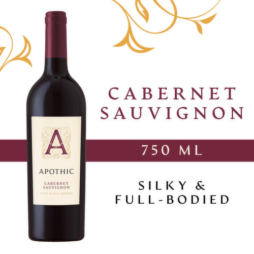 Apothic Cabernet Sauvignon Red Wine 750ml  