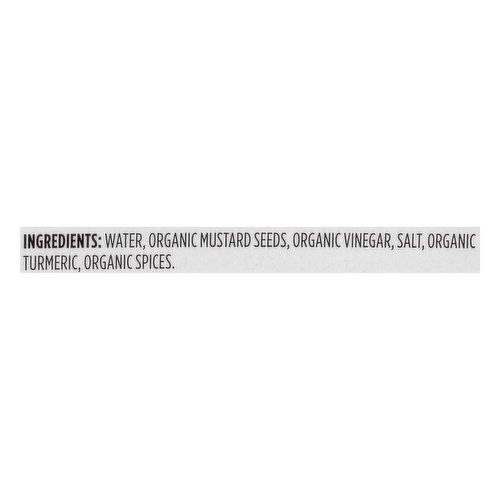Sun Harvest Mustard, Organic, Dijon