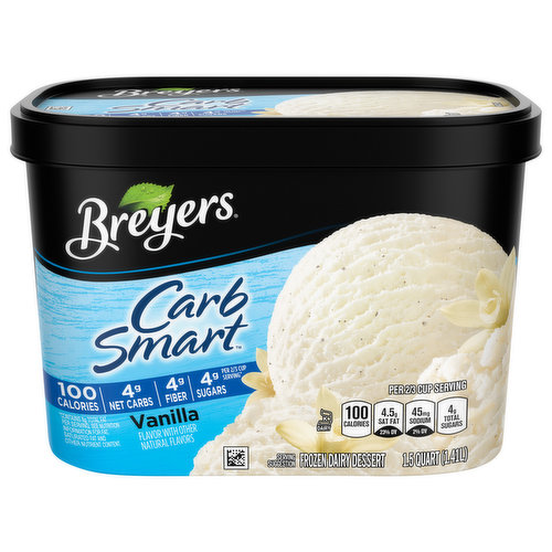 Breyers Frozen Dairy Dessert, Vanilla