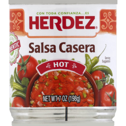 Herdez Salsa Casera, Hot