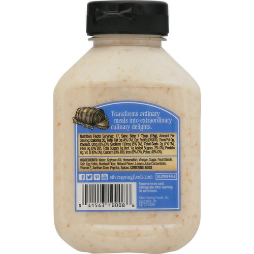 Silver Spring Horseradish Sauce, Sassy