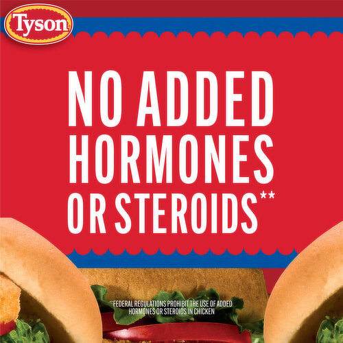 Tyson Frozen Chicken Patties Family Pack