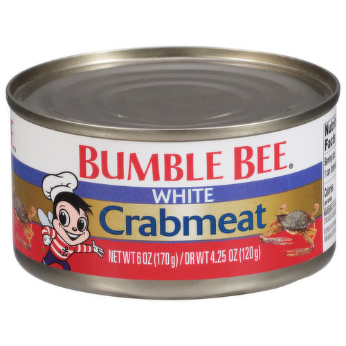 Bumble Bee Crabmeat, White